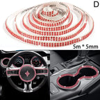 Car Decorative Stickers Auto Crystal Artificial Diamond Girls Car Decoration Accessories Auto Interior Cover  Waterproof amagi