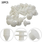 10Pcs Car Trim Cover Clip For Transporter T5 Decorative Cover With Buttonhole Plastic Fastener Clip Interior Accessories