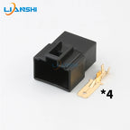 7122-2446 Automotive connectors Oxygen Sensor 4pin male/female connector plug terminal DJ7042-6.3-11/21