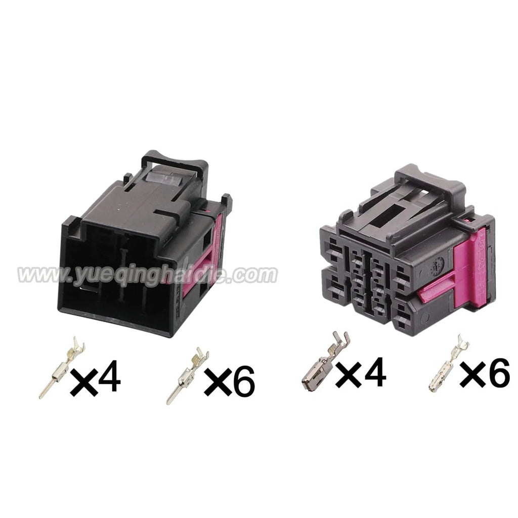 10 PIN Female Male Car Electric Seat Heating Switch1.5mm 3.5mm Connector 4F0937743 4F0937733 For VW Audi