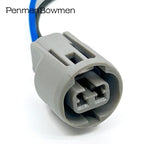 1 Set 2 Pin 2.3mm Car Waterproof Connector 7223-8522-40 Wiring Harness Light Plug Electrical Cable Connector For 6520-0628