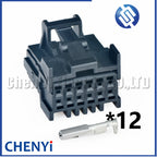 12 Pin Automotive connector Radar Module Parking Assist Controller harness plug 8W0972112 8W0972112A 8W0 972 112