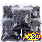 10-30PCS Black Washers Motorcycle Side Cover Rubber Grommets Gasket Fairings for Yamaha Honda Suzuki Body Panel Protection Pad
