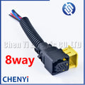 8 Pin Auto waterproof connector truck Urea exhaust nozzle plug 1-1418479-1 1670364-1 1670067-1 A061G329 5506453 For Cummins GTL