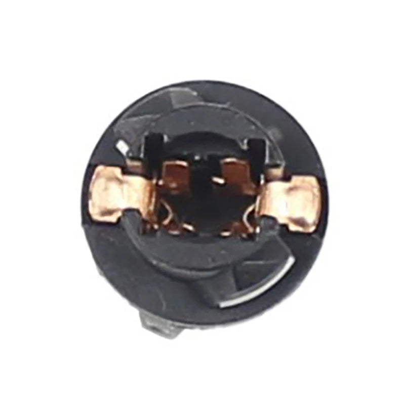 5Pcs Signal Lamp T5 LED Twist Socket Instrument Panel Cluster Socket Lamp Holder Base T5 Socket Car Bulbs Base