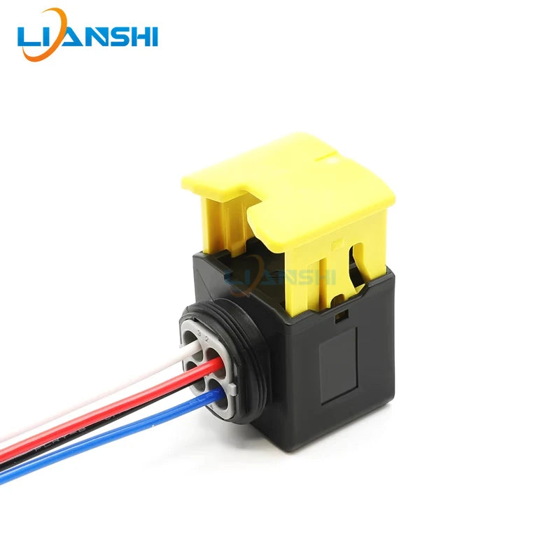 4-hole new energy vehicle connector 1-1418390-1 Wiring harness plug waterproof sheath fixed buckle 2-1418390-1 1-1703808-1