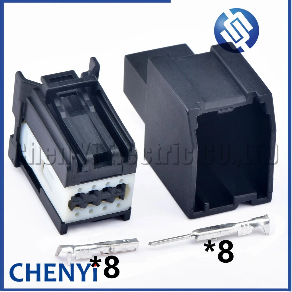8 Pin auto connector amplifier atmosphere light module plug 34729-0080 347290080 For Ford Focus Buick Cadillac