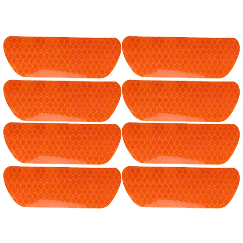 Car Door Reflective Sticker Safety Auto Door Opening Warning Reflector Tape Auto Accessory Exterior Interior Reflector Sticker