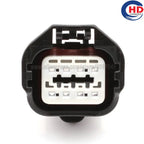 8pin auto waterproof electric plastic wire harness connector Wave box gear switch wiring harness plug 7183-7876-30