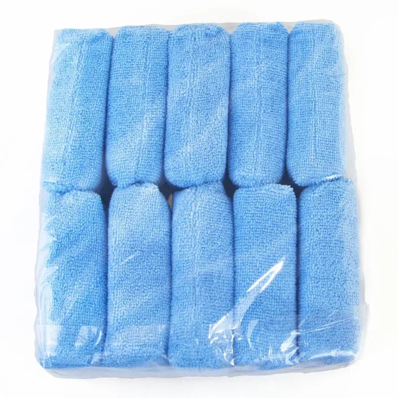 Microfibre Car Wax Applicator Pads Soft Auto Detailing Wax Sponge Rectangle Foam Paint Care Pad Polishing Auto Cleaning Amagi