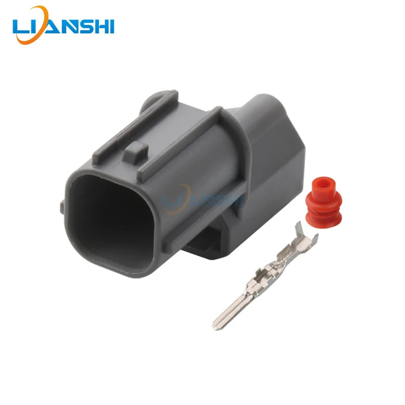 5set 6181-0227 6189-0386 Car horn harness plug 1-hole connector for Honda Accord Odyssey Fit Civic crv