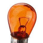 10Pcs 21W Amber Indicator Bayonet Base Lamp Turn Signal Car Light Car Interior Bulb Auto Dashboard Warning Indicator