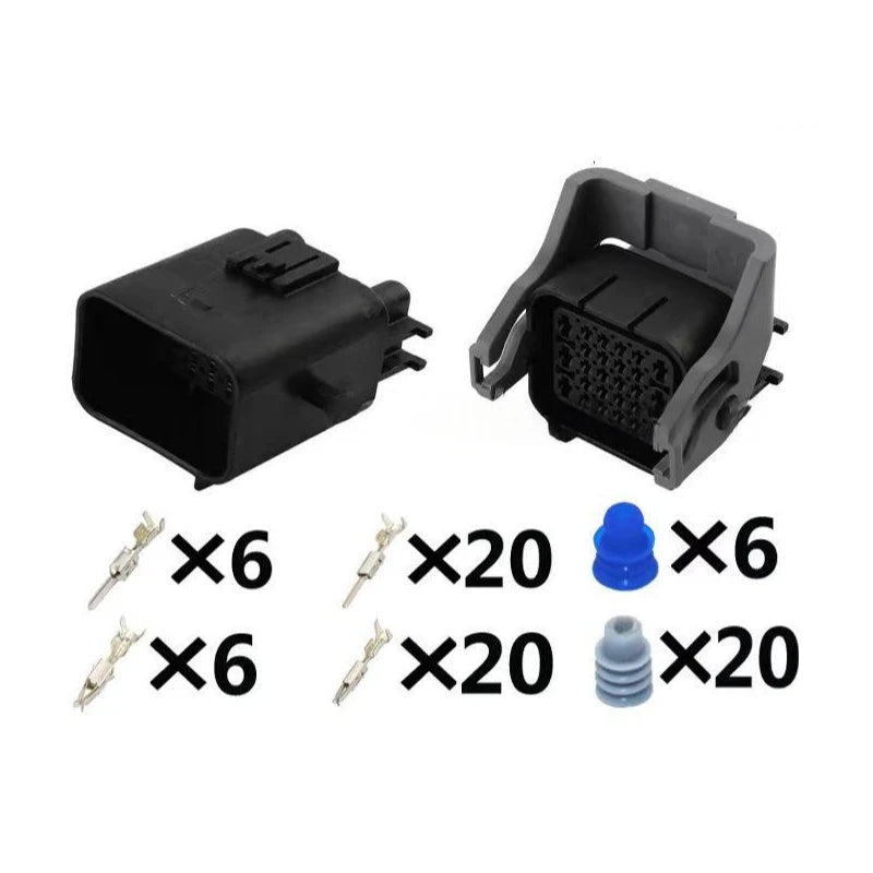 1897013-2/1897009-2 is suitable for the multi-hole waterproof connector DJ7262-1.5-3.5-11/21 of automotive connectors