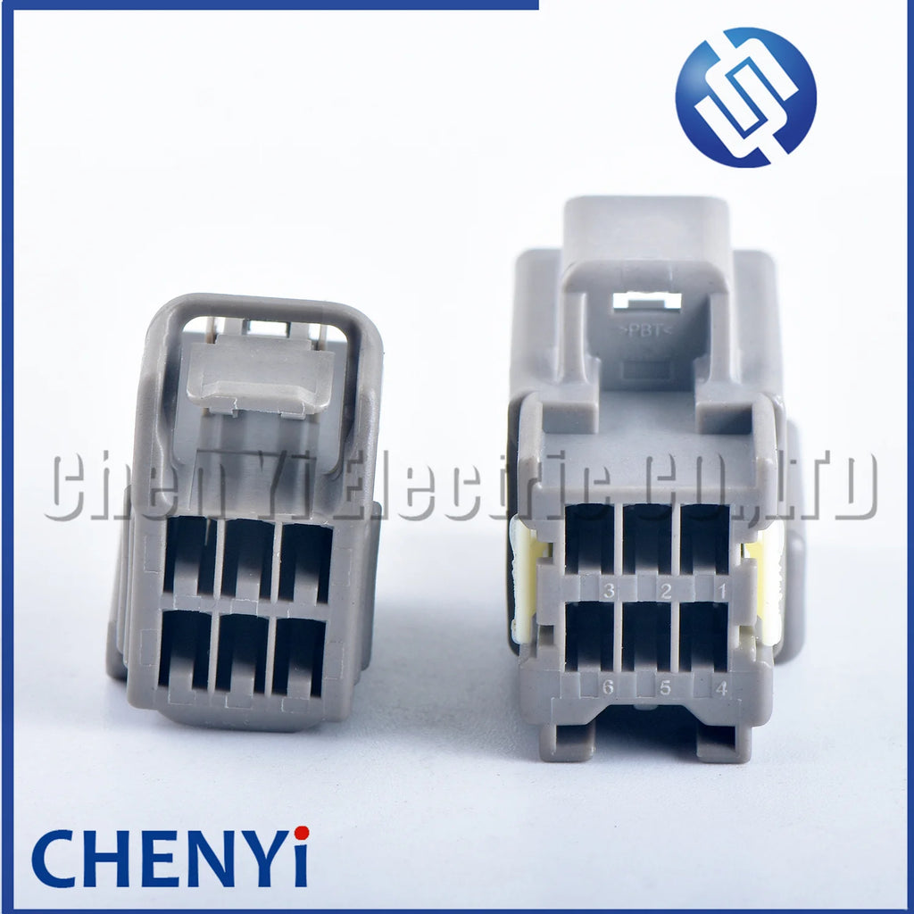 1 Set 6 Pin male female Auto Rear Camera Wire Sockets Car Connector Seat plug 7282-6454-40 7283-6454-40 For Ford Focus Mondeo