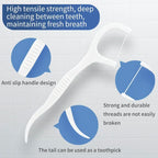 50/150/300/600PCS Ultra-fine Disposable Smooth Dental Floss, Household Toothpick Amagi