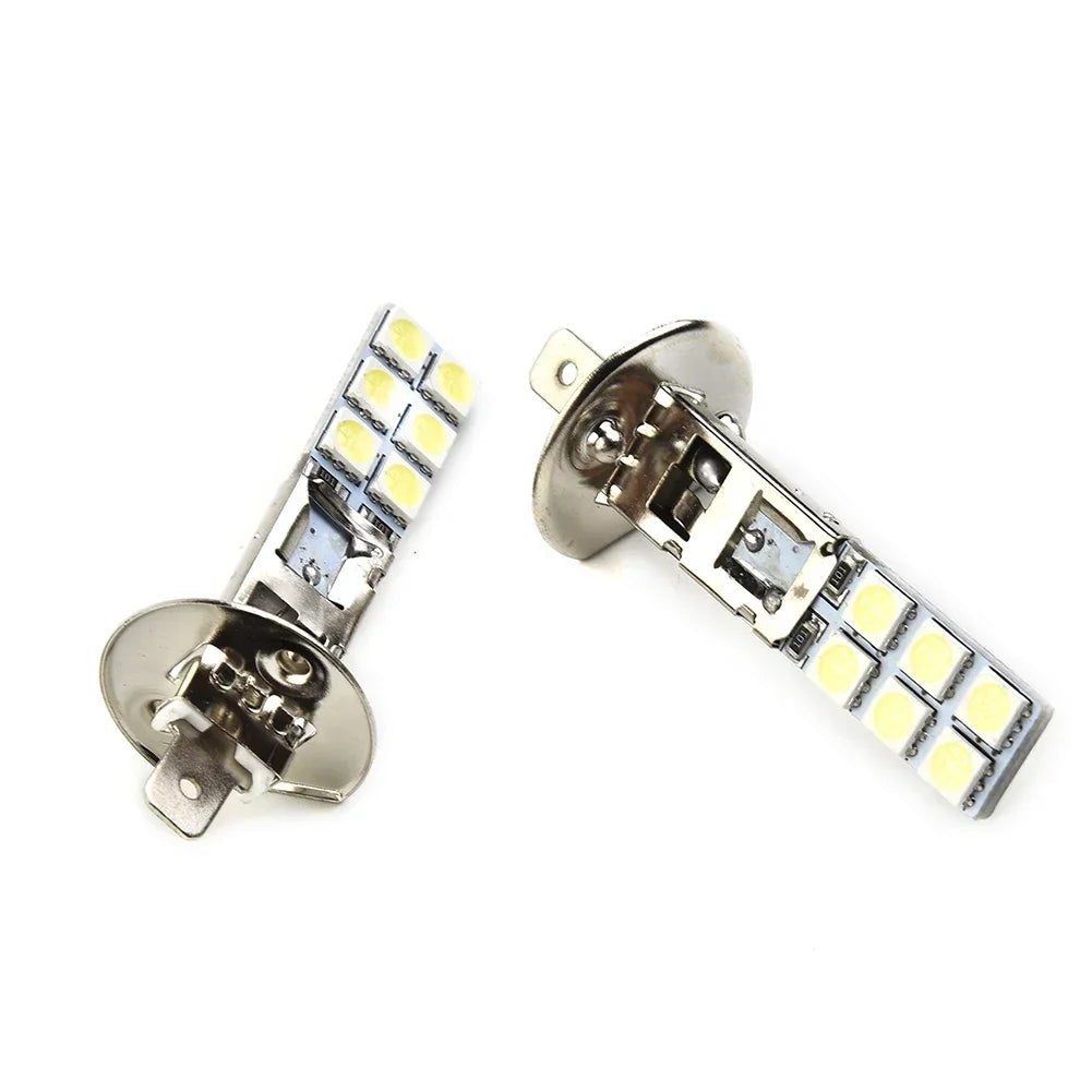Upgrade 2PC NEW H1 6000K Super White 55W LED Headlight Bulbs Kit Fog Driving Light Voiture Wholesale Quick Delivery CSV Amagi