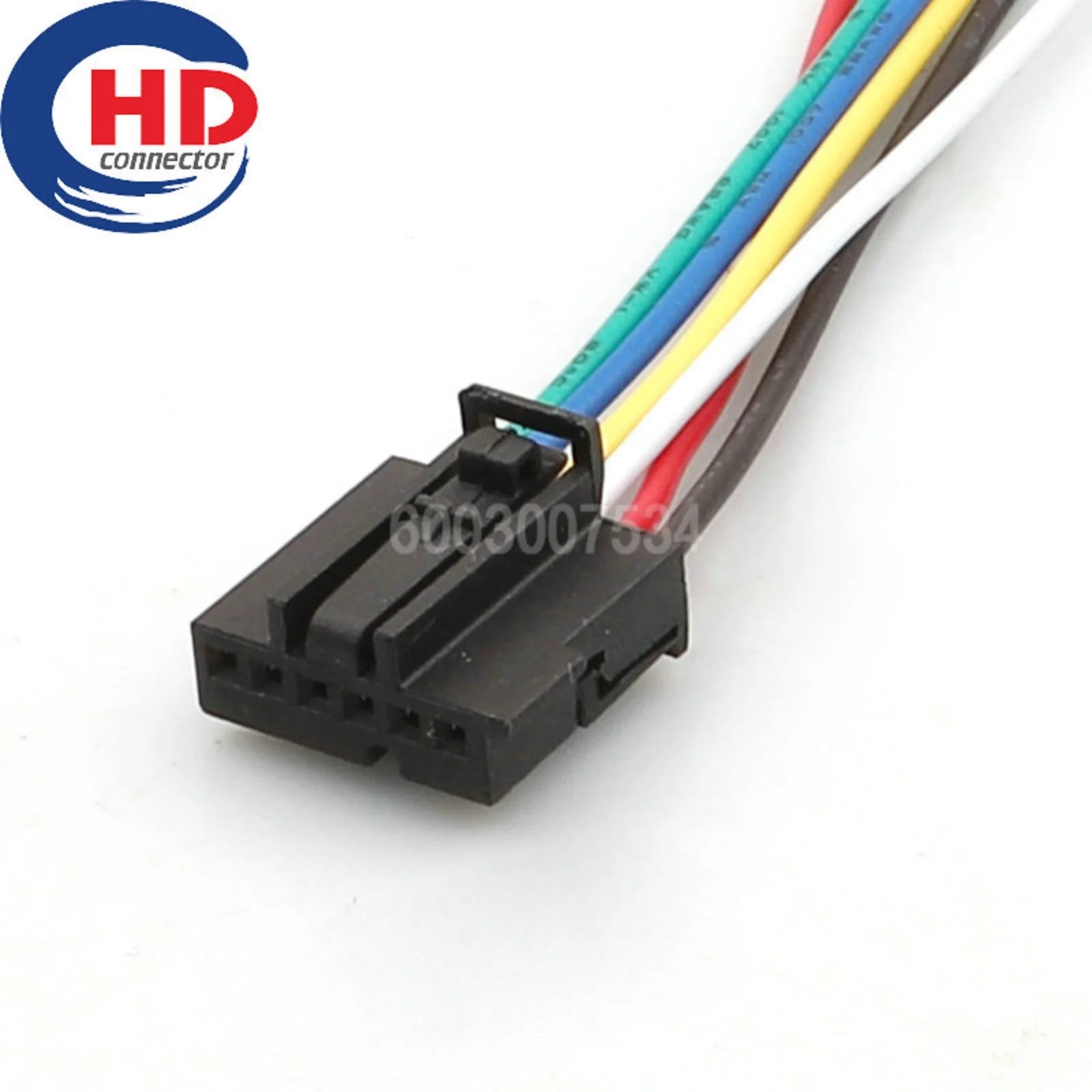 6 Pin Unsealed 1-969508-2 Car Female Connector Electrical Wire Cable Socket AC Assembly Auto Air Flow Meter Plug