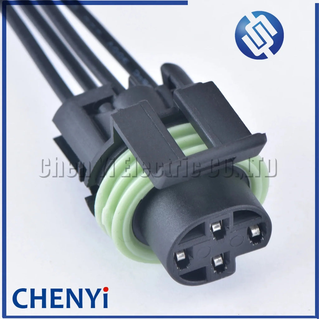 4 Pin Metri-Pack 150 Sealed Female Electrical Connector 12065298 Oxygen Sensor Plug with 15 cm 18AWG wires