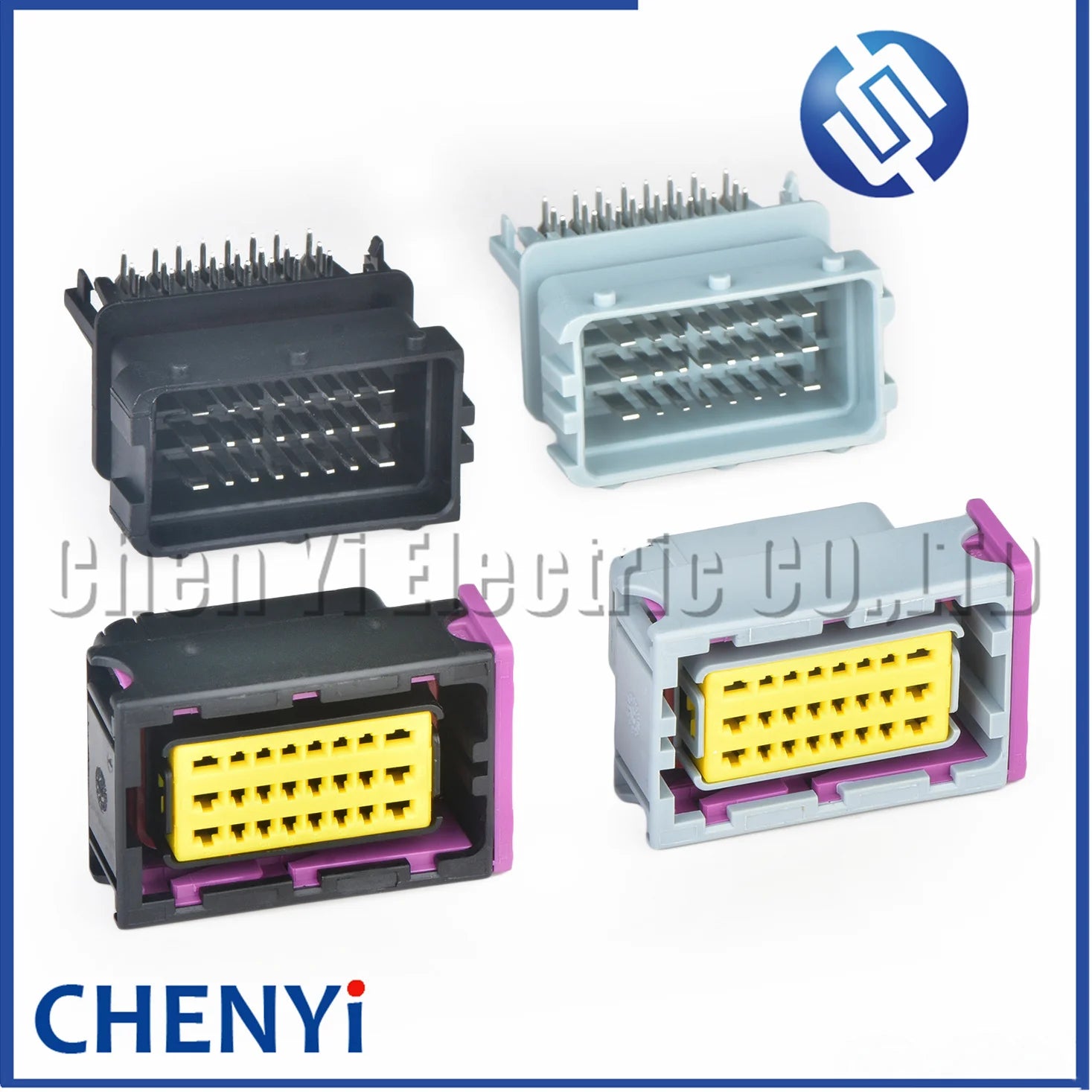 24 Pin Car waterproof connector computer board ECU PCB harness plug HCCPHPE24BKA90F 211PC249S8005 211PC249S0005 HCCPHPE24BGYB90F