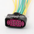 14 Pin 1.5mm 3.5mm Series Female Connector Motorcycle Harnesses Wiring Harness Volkswagen Audi Headlamp 1J0973737/1719105-1