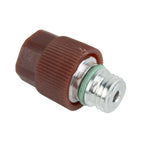 A/C Service Valve High Side R-134a Port Adapter With Replaceable Valve Cores Air Conditioning Pipeline