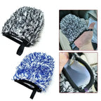 Car Tyre Cleaning Cloth Universal Car Detailer Cleaning Tool Car Wheel Cleaning Wash Glove Microfiber Auto Wash Accessorie Amagi