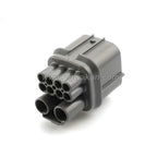 10-PIN AC Assembly Auto Waterproof 2.2mm 6.3mm Male Female Connectors  6181-0381 6189-0555 For Honda k Series