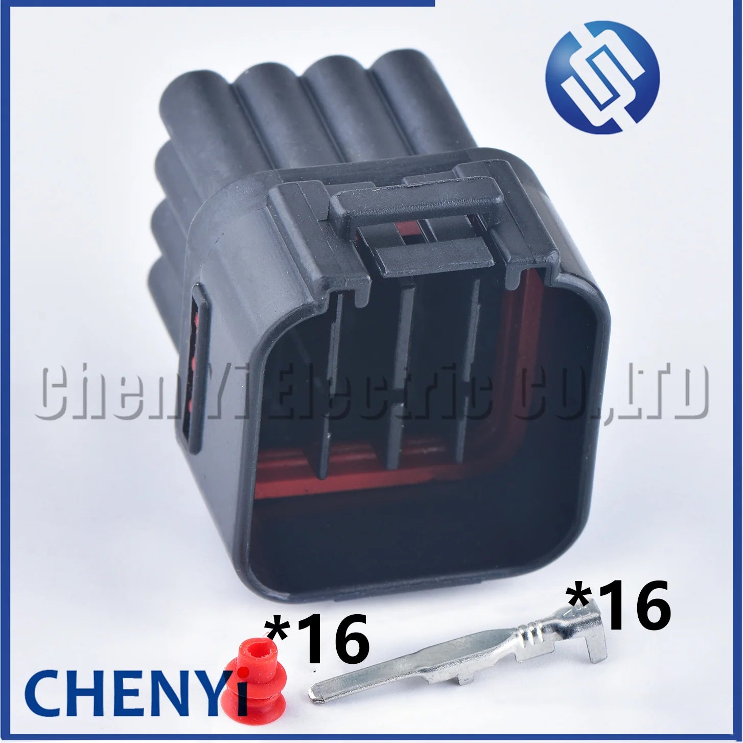1 Set Black 16 Pin Auto Waterproof Electric Wire Cable Connector Male Or Female Socket Plug 6085-0510 6188-0353 6185-0510