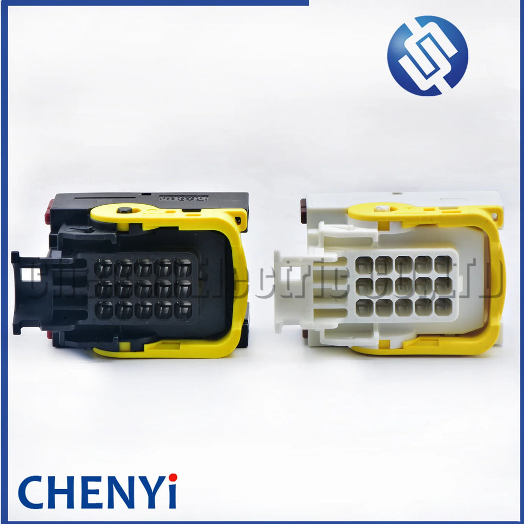 15 Pin ECU connector Female Socket Plug 1-1534126-1 2-1534126-1 1-1355218-2 1394049-1 With Pins Cover For  LEAVYSEAL Series