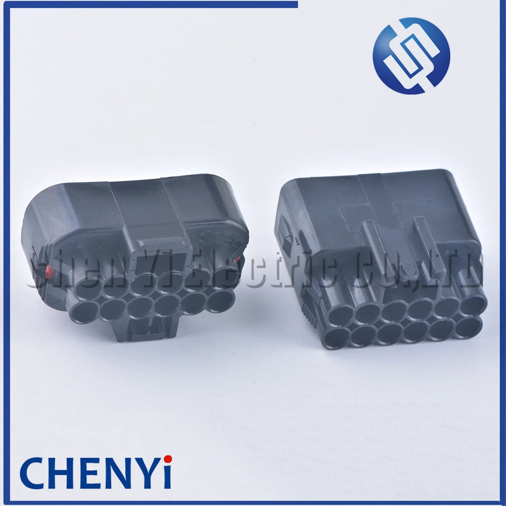 1 Set 12 Pin male female Automotive Waterproof Connector MG651343-5 MG641340-5 MG651343 MG641340 For Toyota Hyundai