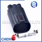 6 Pin male or female Automotive waterproof connector Car Door lock module plug with pins For Ford Transit JMC