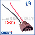 2 Pin Auto waterproof connector headlight Fog Lamp low beam high beam plug 9005 9006 HB3 HB4  Auto light socket 90980-11659