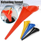 Car Long Stem Funnel Oil Fuel Filling Tools Anti-splash Plastic Oil Funnel Motorcycle Refueling Tools Auto Accessories Amagi