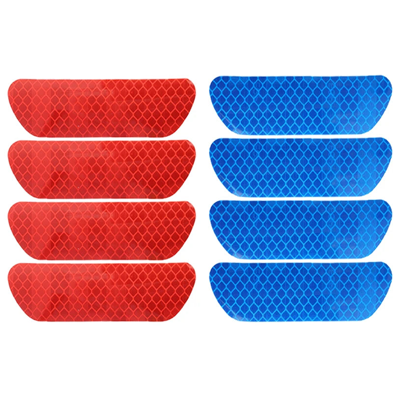 Car Door Reflective Sticker Safety Auto Door Opening Warning Reflector Tape Auto Accessory Exterior Interior Reflector Sticker