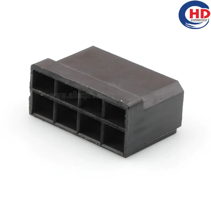 8pin auto waterproof electric plastic wire harness connector Emergency light switch plug163007-5