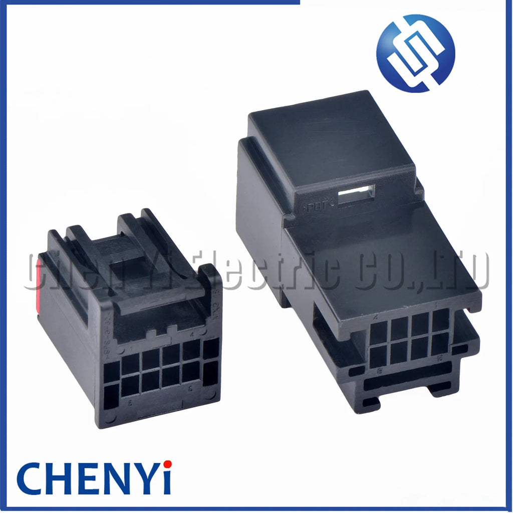 8 Pin female or male Automotive connector Power amplifier Radio harness plug 30700-1080 For Buick Ford Ram