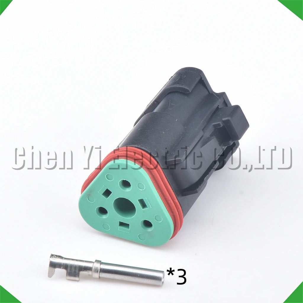 3-Pin Connector Connector series Connector Waterproof Socket Deutsch Engineering Vehicle