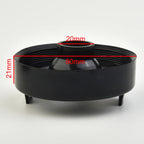2 Pcs Universal Car Headlight Dust Cover Cap 80MM Soft Rubber Waterproof For LED HID Xenon Lamps Bulb Dust Cover