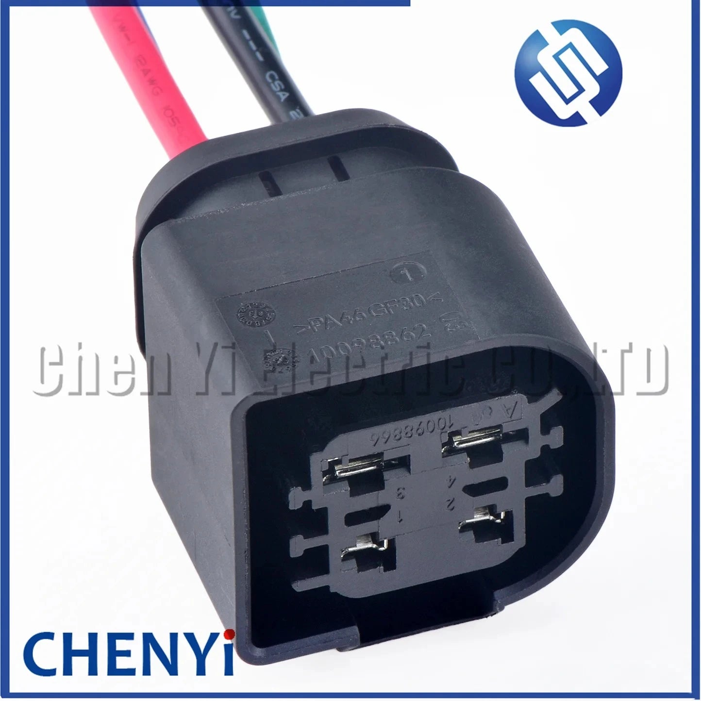 4 Pin Automotive waterproof connector electronic water pump Wiring Harness plug 09449401 7539071 10098866 10098862