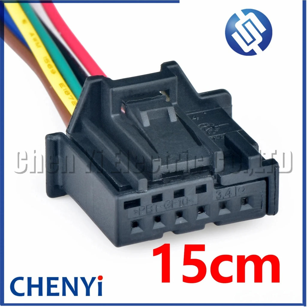 6 Pin Auto sunroof switch connector Car reading light rearview mirror Wire harness Plug 1-969489-1 1355081-1 1355082-1 6Q0972706