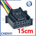 6 Pin Auto sunroof switch connector Car reading light rearview mirror Wire harness Plug 1-969489-1 1355081-1 1355082-1 6Q0972706