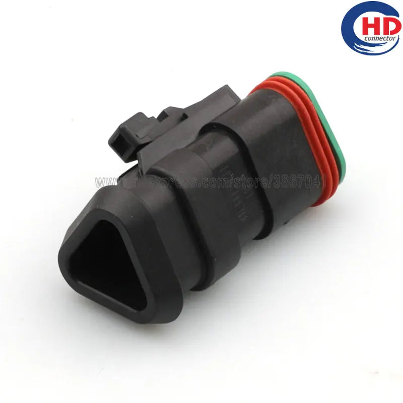 3pin auto waterproof electric plastic wire harness connector DT06-3S-CE13
