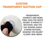 24Inch Stylish and Secure Motorcycle Helmet Ponytail Attachment Easily Add Length and Volume to Your Hair While Riding Amagi