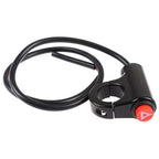 1PC Motorcycle Switch Hazard Light Switch Button Electric Vehicle Double Flash Warning Emergency Lamp Signal Flasher