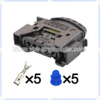 5 Pin Connector Waterproof 3.5mm Female Connector Automotive Wiring Harness Automobile Cable Socket 09441551 752406 752610