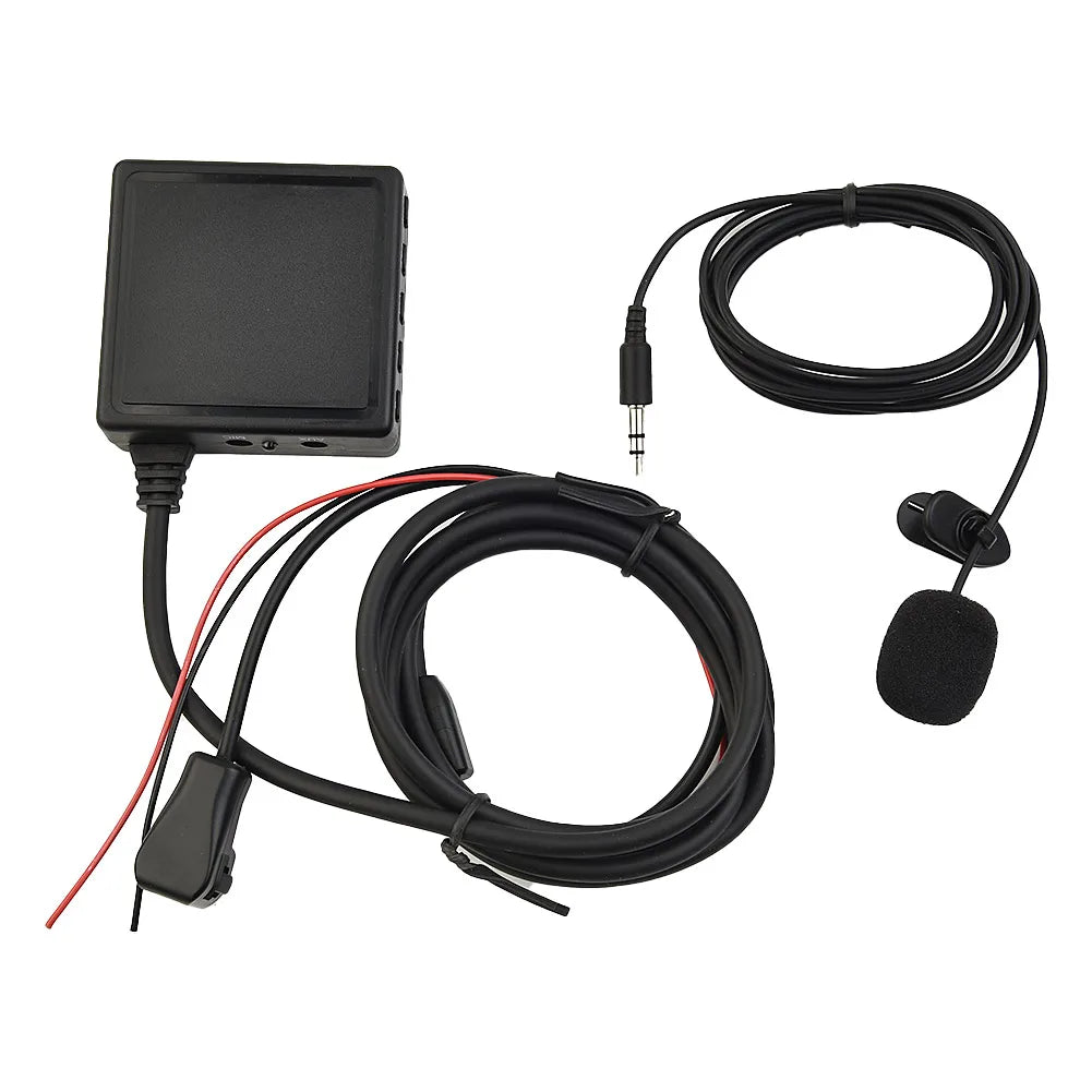 Car BT 5.0 AUX USB Music Adapter MIC Audio Cable For Pioneer Radio IP-BUS P99 P01 Bluetooth Receiver Car Kit