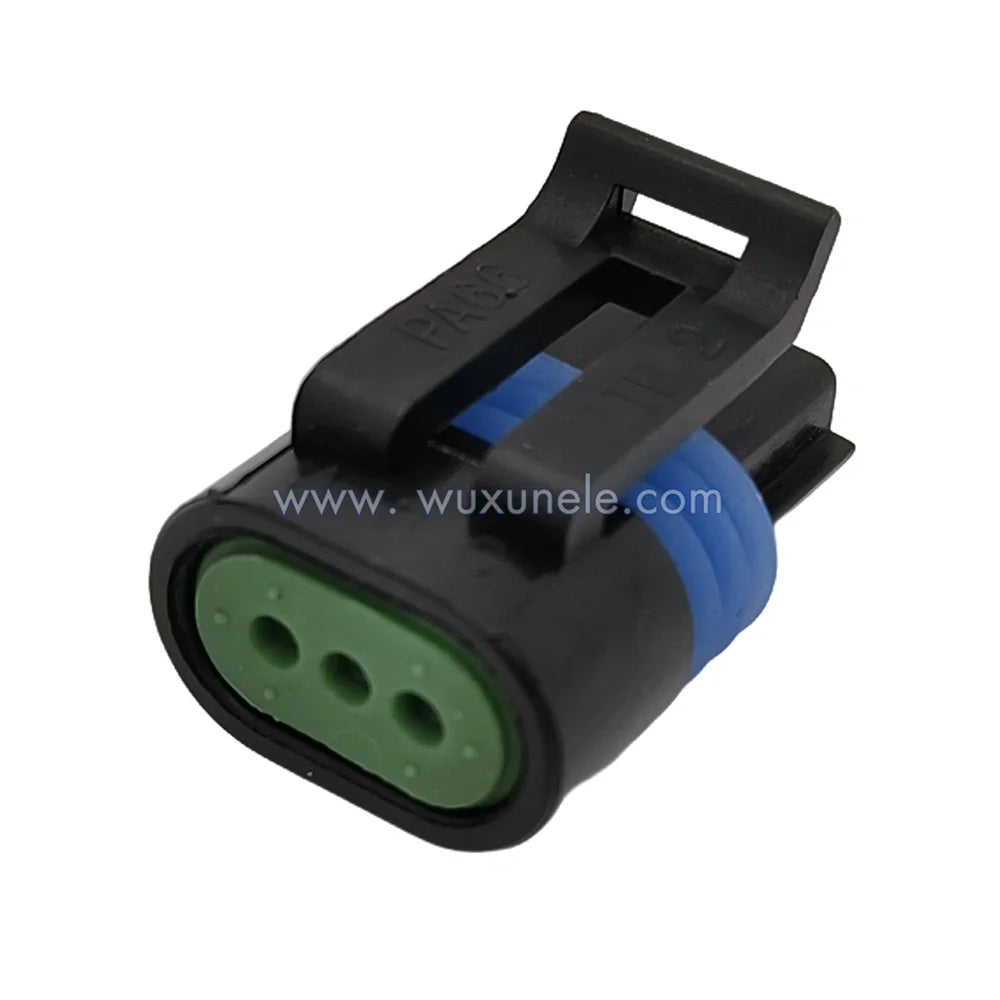 50 Sets 12162185 12162182 Sealed Female Wire Connector 3 Pin for Automotive Temperature Sensor Plug