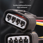 4-PIN Auto Ignition Coil Connector Wire Harness Plug 2.2mm Female Connector For Toyota Lexus 7283-7449-30/90980-11885