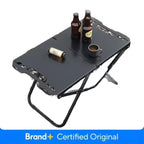 Multi Functional Outdoor Folding Table for Self Driving Hiking Convenient Metal Small Table Can Be Spliced To Hang Items Amagi