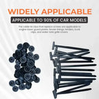 Nylon Universal Cable Tie Buckle-Heavy Duty Zip Ties Holder with Pin & Button Design Self-Locking Nylon Zip Ties Holder Amagi
